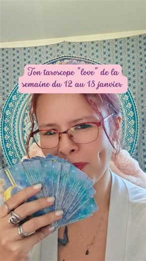 Marie Heinrich | Cartomancienne intuitive on Instagram: "🌙SI TU VEUX REÇEVOIR GRATUITEMENT UN MESSAGE COMPLET, COMMENTE TAROT🌙 Ton taroscope Love pour la semaine du 12 au 18 janvier 2026 (D'ailleurs j’arrête pas de me tromper, je mets 2025 partout… c’est parce que c’est l’année de mes 40 ans, je suis dans le déni 😅) Bref stop le blabla. Comme d’hab tu peux aller regarder ton signe lunaire et ton ascendant pour plus de précision. ☺️ 🌟Pour recevoir un message de cartomancie gratuitement, comme