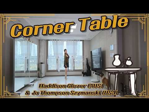 [ Corner Table ] Linedance demo Intermediate #Sarahchoi #Linedance #SarahChoiLinedance