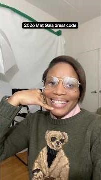 2026 Met Gala dress code #shorts