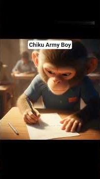 Chiku: The Fearless Army Boy🙉Chiku Frontline Hero🇮🇳 Commando Chiku🤠#viral