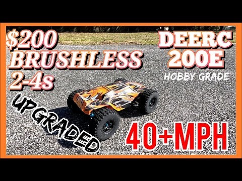 UPGRADED DEERC 200E Review $60 in parts CRAZY FAST!!!