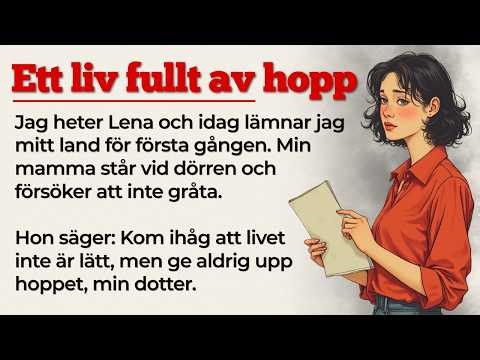 Hur du aldrig förlorar hoppet | Learn Swedish with Stories | Swedish Stories
