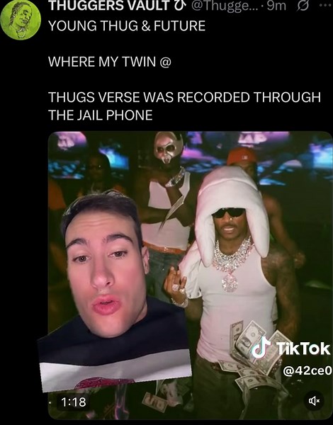 #greenscreen New Young Thug Future leak #youngthug #future #42ceo #42