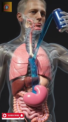Inside the Body What Happens After You Drink 3D Animation