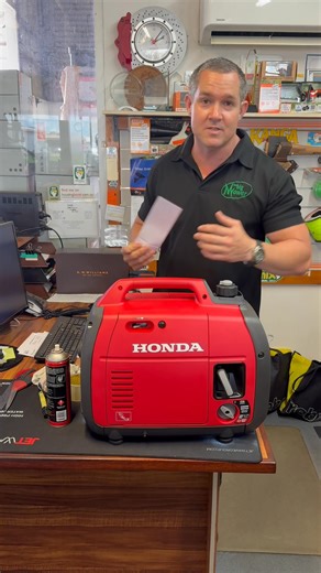 Tim’s Tips – Prevent your generator from not starting 🔧⚡ Nothing worse than a blackout and a generator that refuses to play ball. A few minutes now can save a lot of stress later. 📍 Winnellie & Coolalinga 📞 (08) 8947 2244 ✉️ info@thebigmower.com.au 🌐 thebigmower.com.au Honda Power Equipment Australia #thebigmower #TerritoryTough #CyclonePrep #NTLife #DarwinWeather #wetseason #lawnmowers #gardenequipment #NT #darwin #powerequipment #localbusiness #spareparts #servicing #mowers #chainsaws #bru
