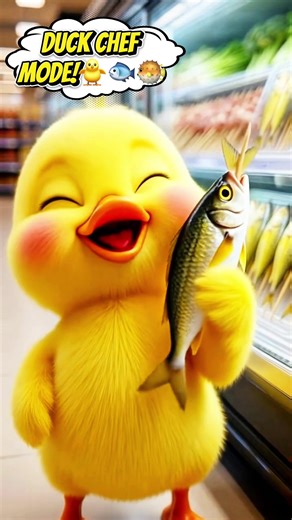 Chubby Duck Goes Shopping & Makes Grilled Fish! 🦆🔥 📝Chubby Duck vs his friends in the garden… 🦆🌿 Then he goes shopping and becomes a BBQ chef 🔥🐟 Would you try Duck Chef’s grilled fish? 😂👇 #DuckTok #CuteAnimals #FunnyAnimals #AnimalStory #FYP