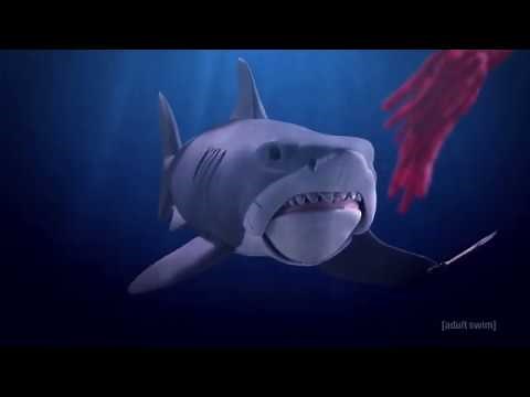 Robot Chicken - A shark with a knife