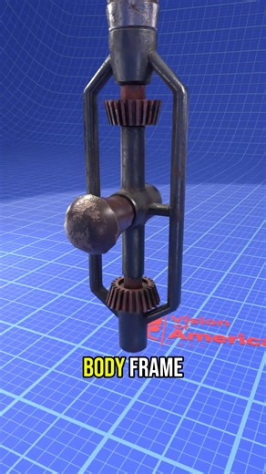 How a Vintage Hand Drill Works | Old Mechanical Tool Explained | I Pluse