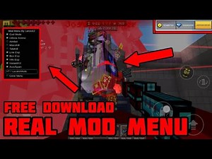 (15.2.2)PIXEL GUN 3D HACK WORKING MOD MENU NO ROOT 2018