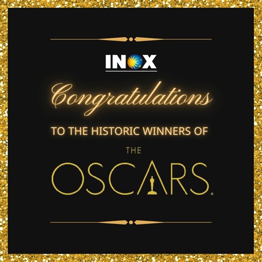 #INOX wishes the winners of the 94th Academy Awards a hearty congratulations. With the diversity in this year’s #Oscar nominees, we saw the winners setting a huge number of milestones. #KingRichard #Dune #NoTimeToDie #Encanto #TheOscars #LiveTheMovie | PVR INOX Ltd | Facebook