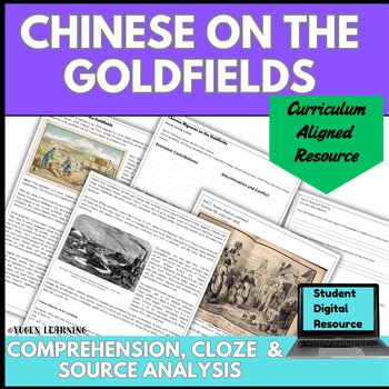 Australian Colonial History: Chinese Migrants on the Goldfields (Digital & Print