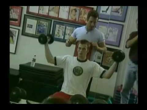 chris evans training