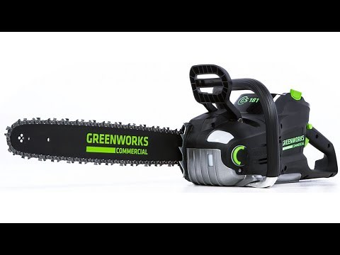 Product Review: Greenworks Commercial GS181 Chainsaw