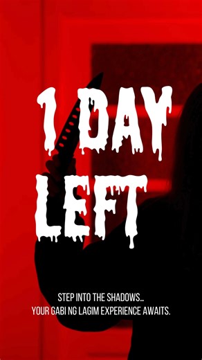 1 DAY TO GO before the most awaited Gabi ng Lagim 2025! 💀✨ Get ready for a night of screams, style, and spine-chilling fun! Step into a hauntingly beautiful world where horror meets glam — bold costumes, eerie vibes, and unforgettable surprises await. The countdown to the spookiest night at MyTown is ON! 👻🔥 📝 Pre-register now for Gabi ng Lagim 2025 and your plus one here: https://bit.ly/MTSpecials-GabiNgLagim2025 🎤 Want to join the Lip Sync Battle? Sign up here: https://bit.ly/LipSyncBattle