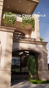 Hermosa CASA CLÁSICA en 9x22m con 4 HABITACIONES | Seinar Arquitectura