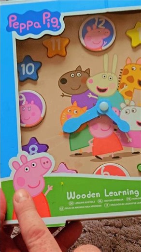 ✨️ASMR✨️Peppa Pig Toy Clock Unboxing #shorts