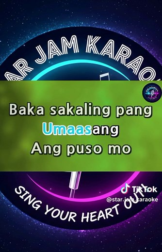 Kung Ako Na Lang Sana - Bituin Escalante Karaoke