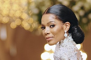 PICS, VIDEO | Inside Connie Ferguson's stunning wedding on 'The Queen'