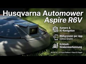 Husqvarna KI Automower Aspire R6V: Robotic lawn mower without boundary wire
