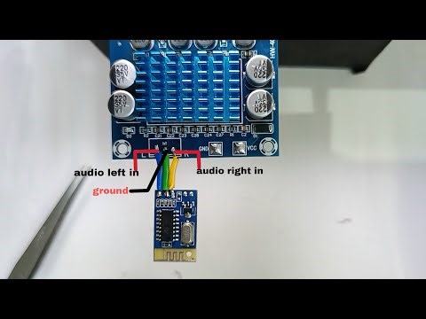 HW-404 CLASS D AMPLIFIER AND 82D12 BLUETOOTH MODULE