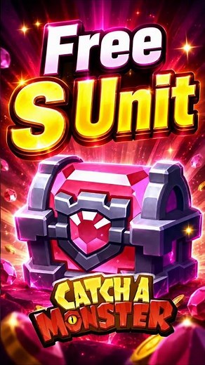 Free S UNIT in Catch a Monster Roblox