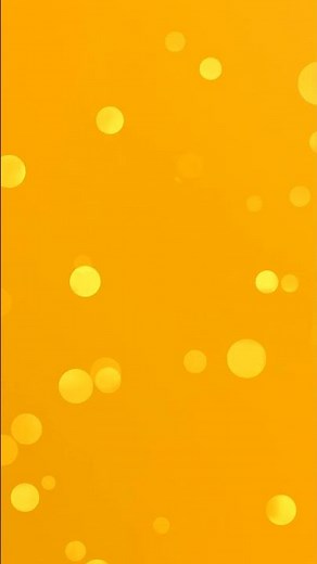 Orange Glow Bokeh Loop 4K | Floating Light Bubbles Motion #SoftLighting