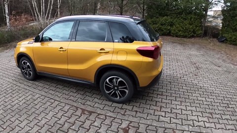 2021 Suzuki Vitara 1.4 Boosterjet Allgrip Hybrid 129 PS top speed autobahn drive POV
