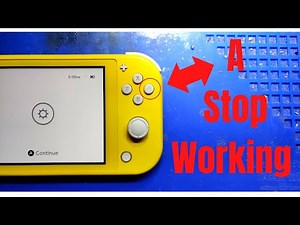 Nintendo Switch Lite Buttons Stop working ...!!