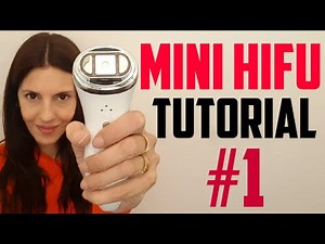 HOW to USE Mini HIFU | Portable HIFU TUTORIAL | How Mini HIFU works | DIY | #MiniHIFU #tutorial