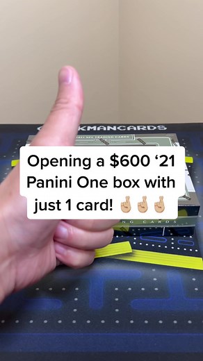 Panini One Box Opening - $600 for 1 Card!