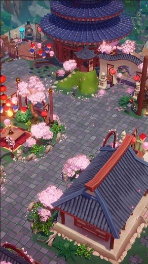 Mulan’s Village Speedbuild #disneydreamlightvalley #cozygame #speedbuild