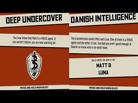 Triple Agent: Sample game with 9 players from my Discord!