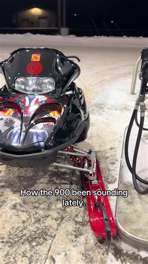 #build #zr900 #2003… wiring issues blown out belly pan needs new rear shocks had a cracked y pipe no right hand warmer, ripped seat but patched stuck clutches from snow and cold, blown one belt, had under glow not anymore all wires broke for them, burnt out a dash light so had no dash lights for a few weeks, gas lines shot got new ones on. Just never ending but that’s the sport for ya same with old sleds love this thing and the sound js problems tho but best sled I’ve ever owned same with my 440