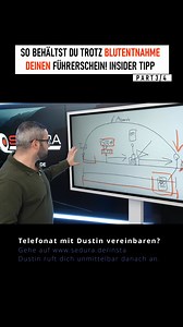 SO rettest du deinen Führerschein nach einer BLUTENTNAHME! Part 3 von 4 | Sedura Consulting