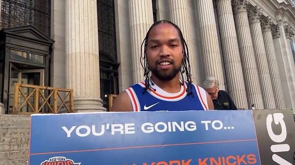 Jalen Brunson lookalike contest draws diehard Knicks fans to compete for Game 5 tickets – and Josh Hart helped pick winner