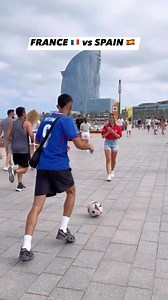 FRANCE🇫🇷 vs SPAIN🇪🇸 who will win⁉@xntonio.ig and @andreachiniiii | People Are Awesome