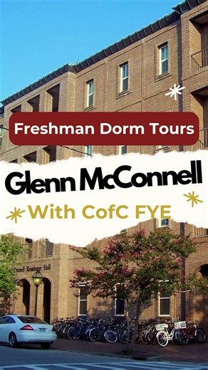 First Year Experience on Instagram: "Dorm tour series continues… next up: Glenn McConnell Residence Hall 🏠 Incoming freshmen, this could be your home! Don’t forget to complete your housing application by May 1st! 🗓️"