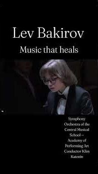 Lev Bakirov | J.S. BachZaryadye Hall 🏛️Concerto No. 3 (BWV 1054)Music that heals. ✨#LevBakirov #Bach