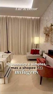 The bathroom is simple, but Shopee works miracles