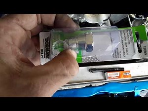 Cheap oxygen sensor bung and plug idea