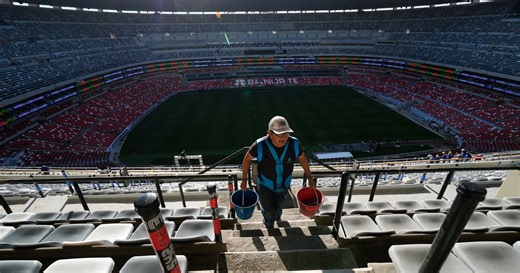 Mexico's iconic Azteca is set to reopen. That's good news for sleep-deprived stadium director