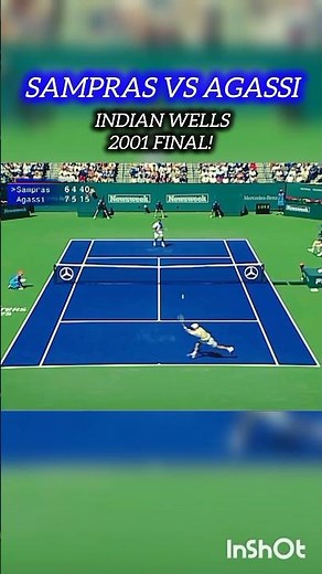Agassi Ice-Cold Lob 😱 vs Sampras!