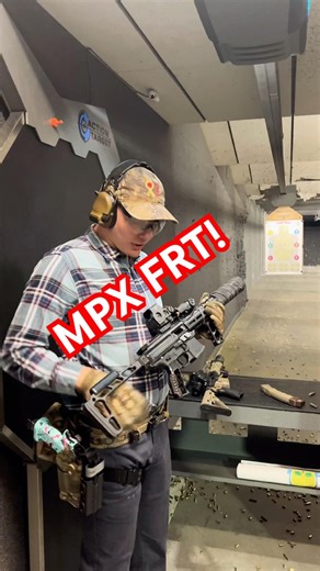 Sig MPX Suppressed SBR with FRT #shorts