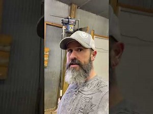 My sheep shearing machine setup