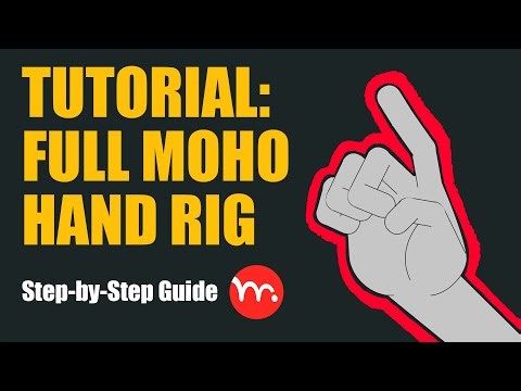 Moho Tutorial How to Create a Realistic Hand Rig for Animation Step by Step Guide