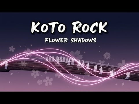 Echoing Flower Shadows - Japanese Koto Rock | Energy & Focus BGM