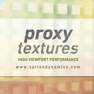 Proxy Textures 3ds Max plugin - Instant Texture Optimization