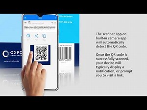 How to use QR codes on Oxford Books to access digital content
