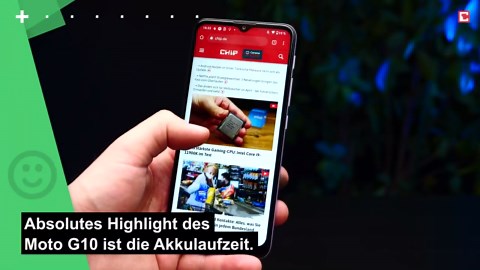 Motorola Moto G10 im Test