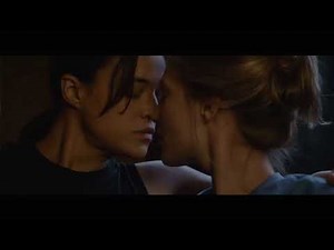 Michelle Rodriguez - kissing scenes | The Assignment